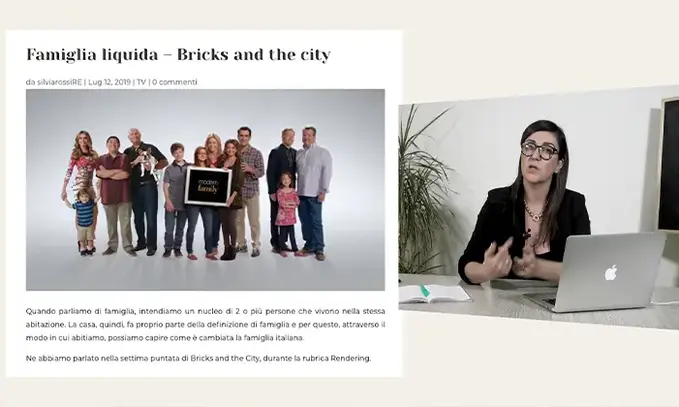 Schermata estratta dal video corso in cui Silvia Rossi spiega dei concetti chiave.
