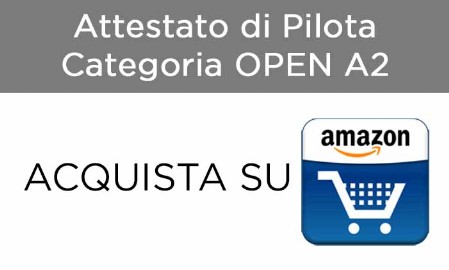 Manuale quiz esame pilota drone Open A2